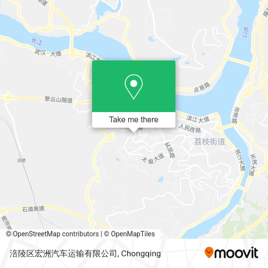 涪陵区宏洲汽车运输有限公司 map