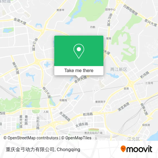 重庆金弓动力有限公司 map