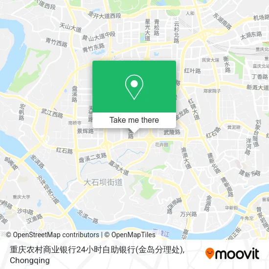 重庆农村商业银行24小时自助银行(金岛分理处) map