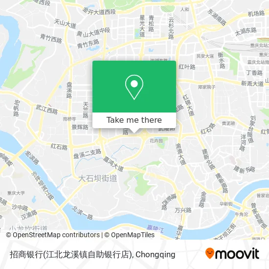 招商银行(江北龙溪镇自助银行店) map