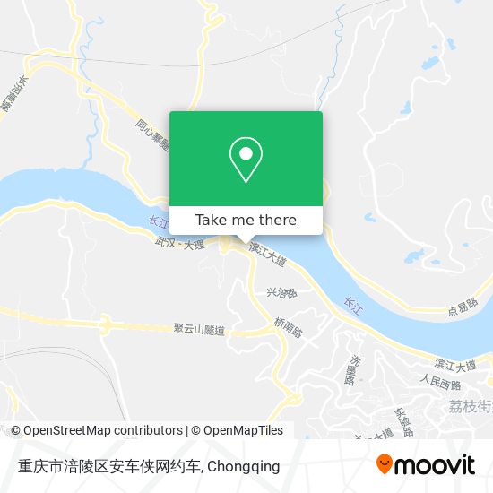 重庆市涪陵区安车侠网约车 map