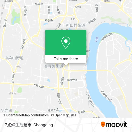 7点鲜生活超市 map