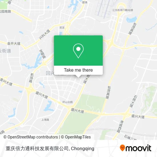 重庆倍力通科技发展有限公司 map