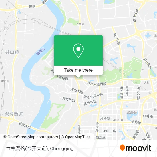 竹林宾馆(金开大道) map