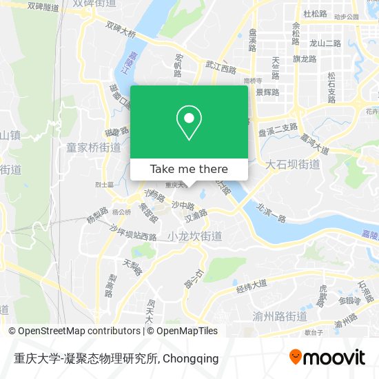重庆大学-凝聚态物理研究所 map