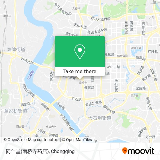 同仁堂(南桥寺药店) map