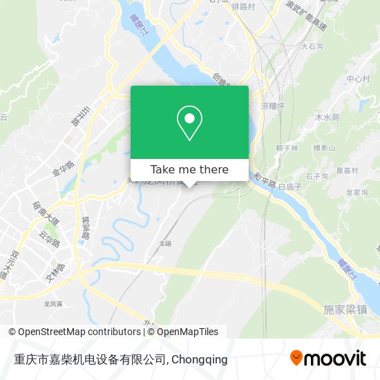 重庆市嘉柴机电设备有限公司 map