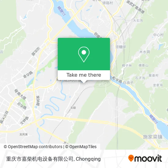 重庆市嘉柴机电设备有限公司 map