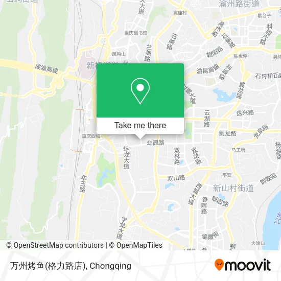 万州烤鱼(格力路店) map
