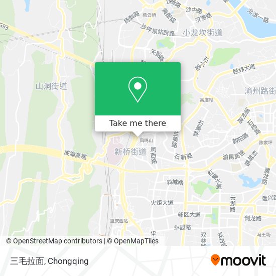 三毛拉面 map