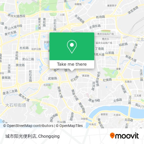 城市阳光便利店 map
