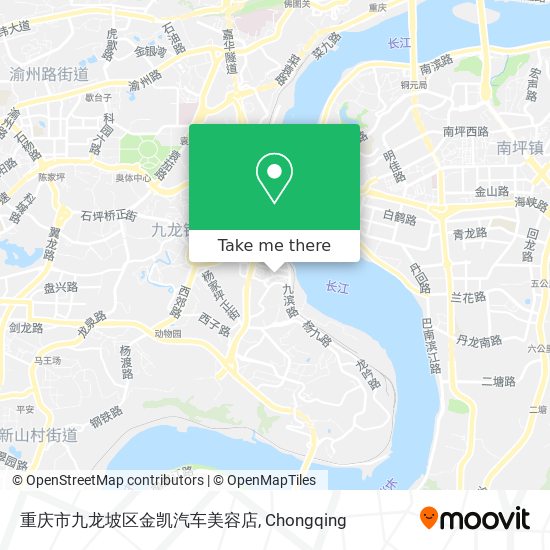 重庆市九龙坡区金凯汽车美容店 map