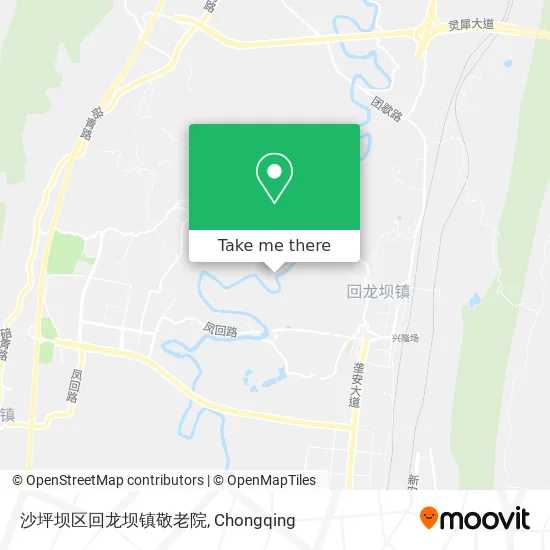 沙坪坝区回龙坝镇敬老院 map