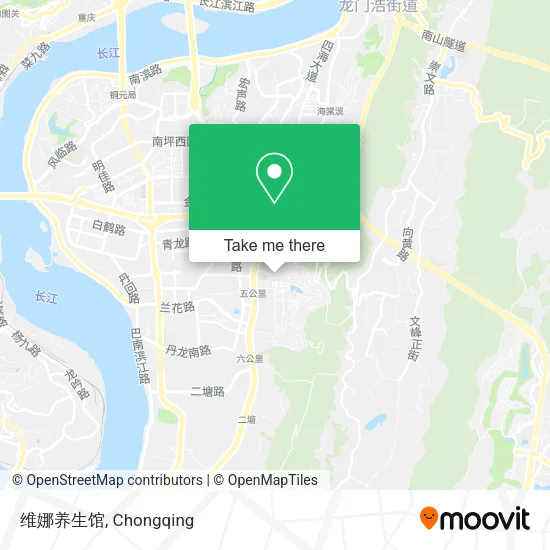 维娜养生馆 map
