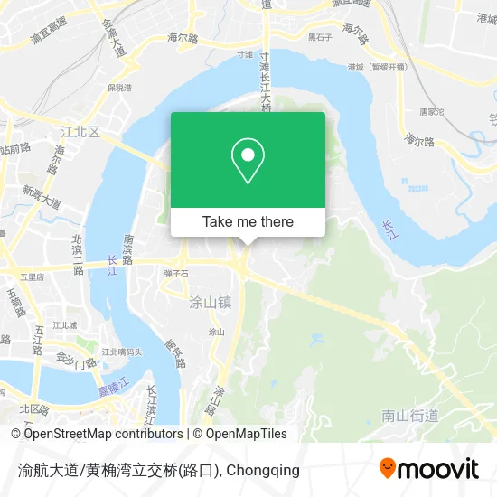 渝航大道/黄桷湾立交桥(路口) map