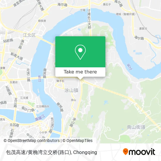 包茂高速/黄桷湾立交桥(路口) map