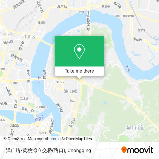 弹广路/黄桷湾立交桥(路口) map
