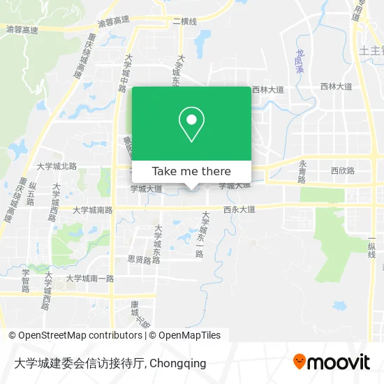 大学城建委会信访接待厅 map