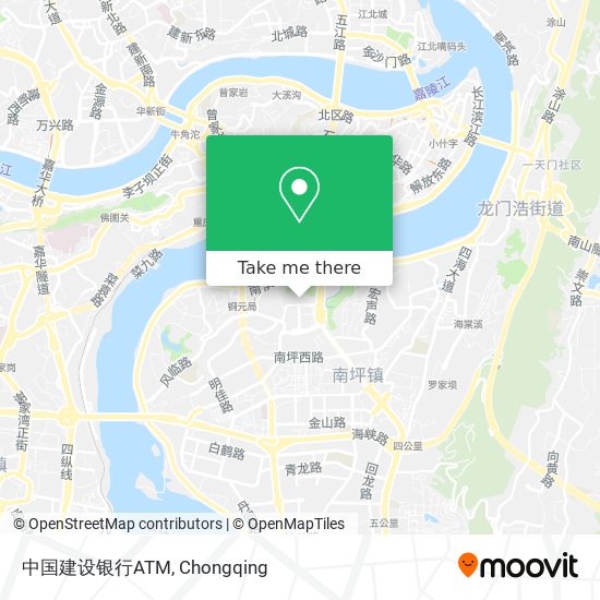 中国建设银行ATM map