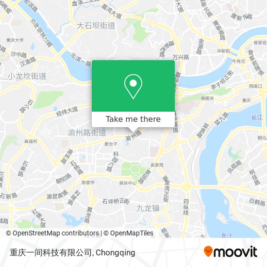 重庆一间科技有限公司 map