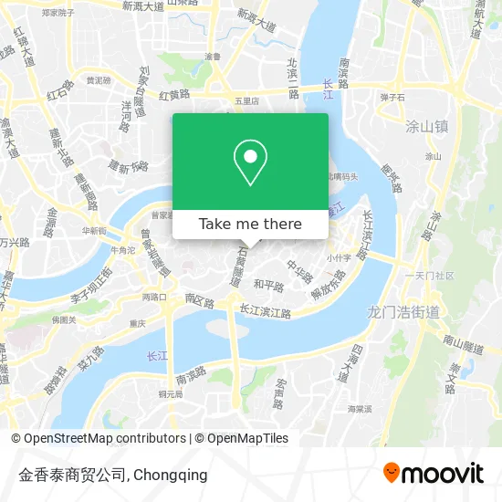 金香泰商贸公司 map