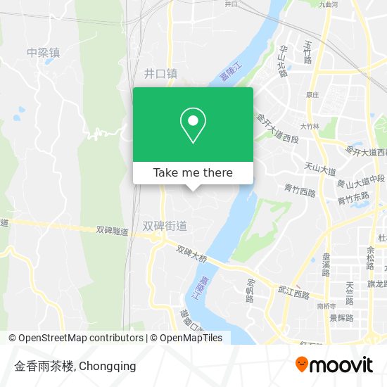 金香雨茶楼 map