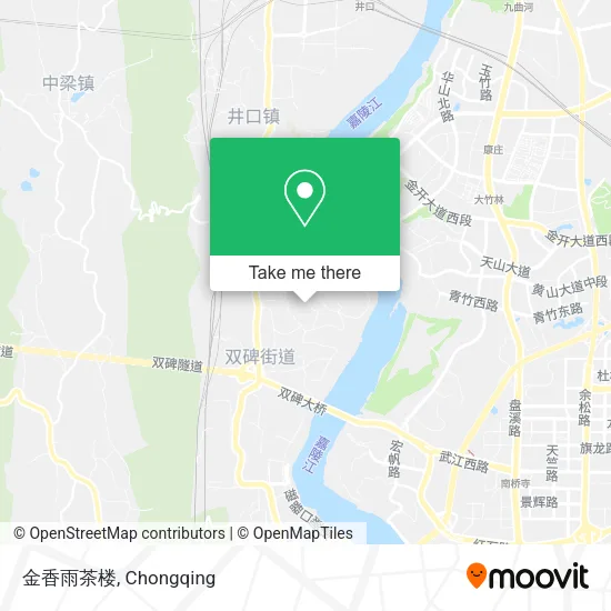 金香雨茶楼 map