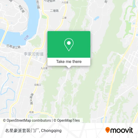 名星豪派套装门厂 map