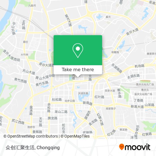 众创汇聚生活 map