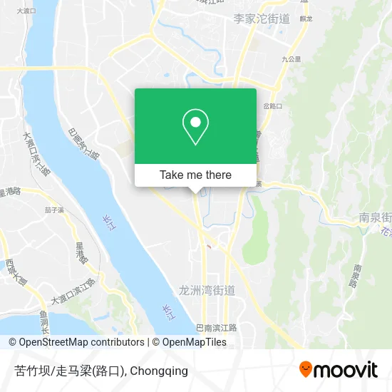 苦竹坝/走马梁(路口) map