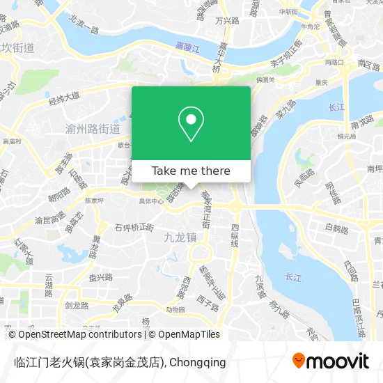 临江门老火锅(袁家岗金茂店) map