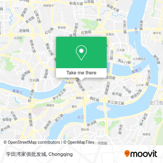 学田湾家俱批发城 map
