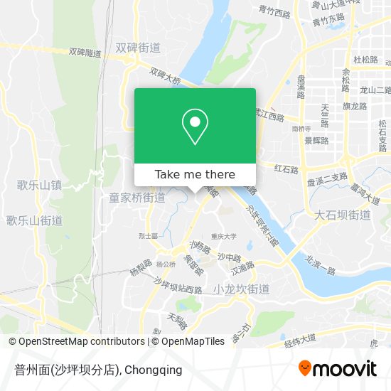 普州面(沙坪坝分店) map