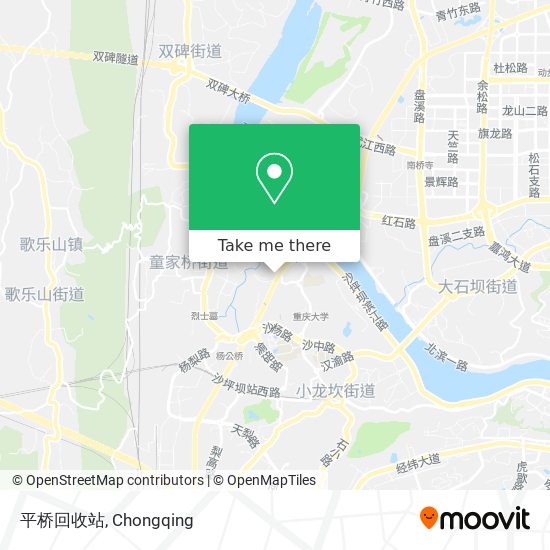 平桥回收站 map