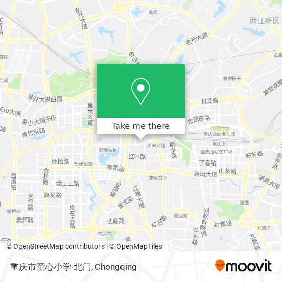 重庆市童心小学-北门 map
