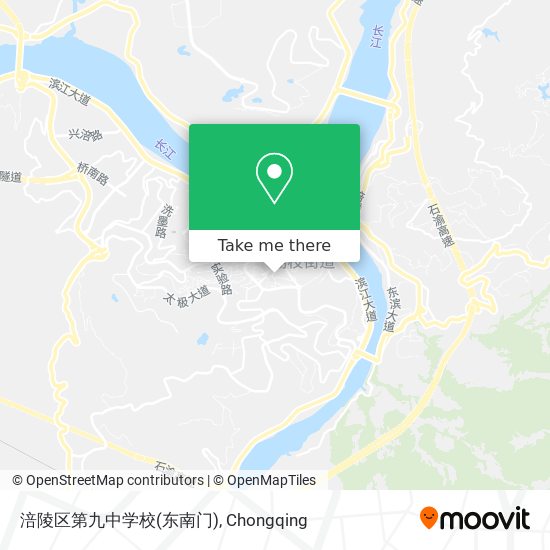 涪陵区第九中学校(东南门) map