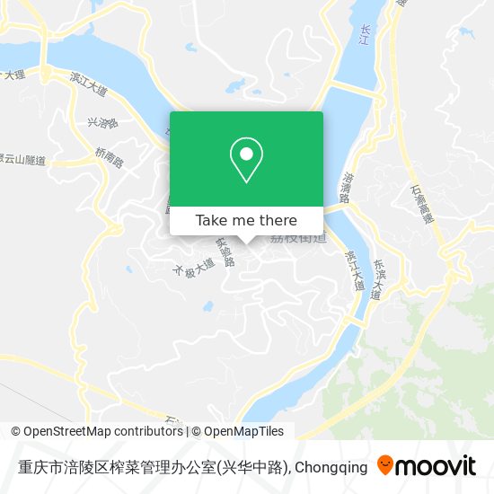重庆市涪陵区榨菜管理办公室(兴华中路) map