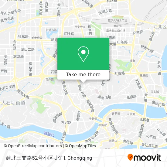 建北三支路52号小区-北门 map