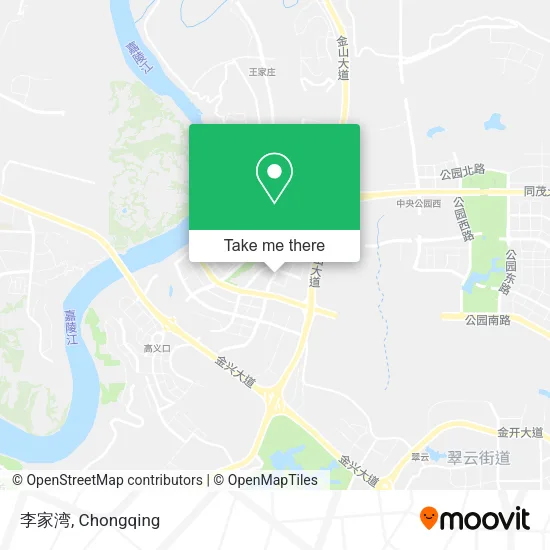 李家湾 map
