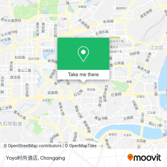 Yoyo时尚酒店 map