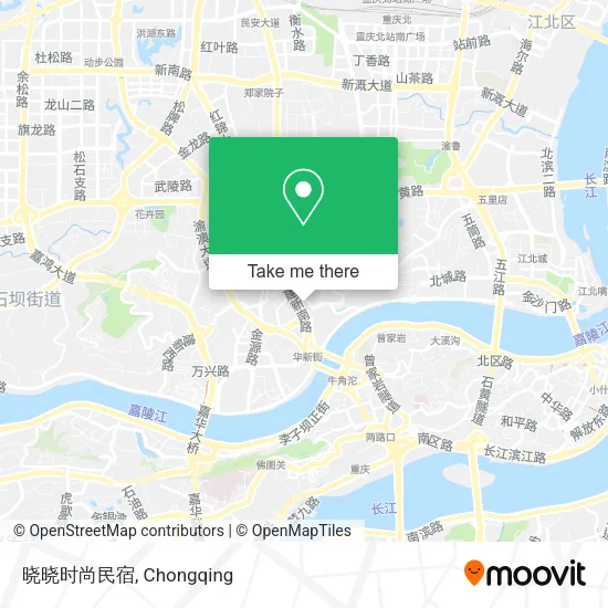 晓晓时尚民宿 map