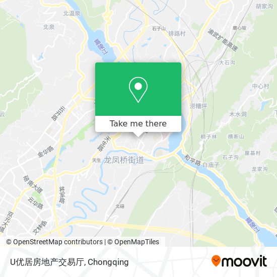 U优居房地产交易厅 map