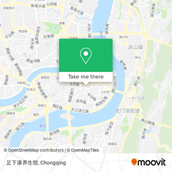足下康养生馆 map