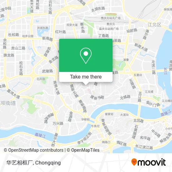 华艺相框厂 map
