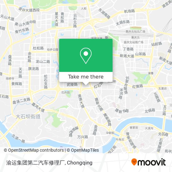 渝运集团第二汽车修理厂 map