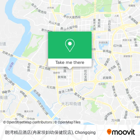 朗湾精品酒店(冉家坝妇幼保健院店) map