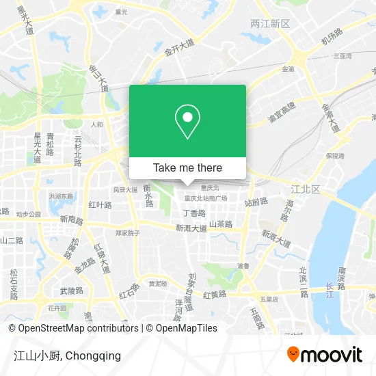 江山小厨 map
