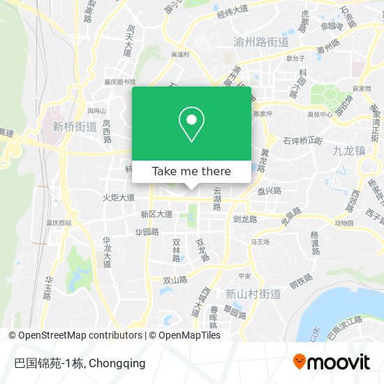巴国锦苑-1栋 map