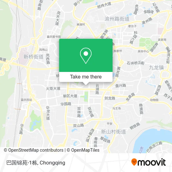 巴国锦苑-1栋 map