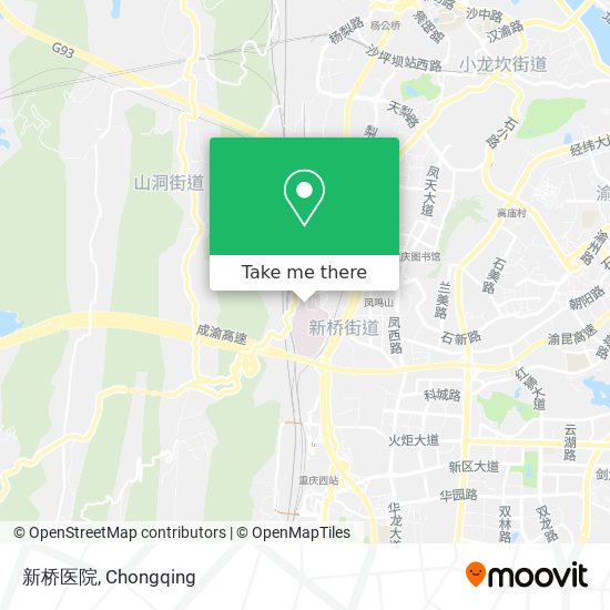 新桥医院 map